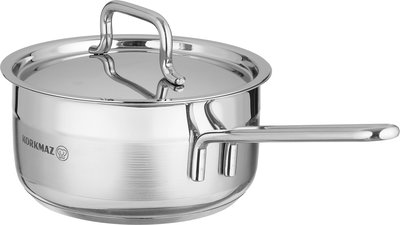 طقم قدور ستانلس استيل كوركماز الفا، 14 قطعة - فضي product image 7