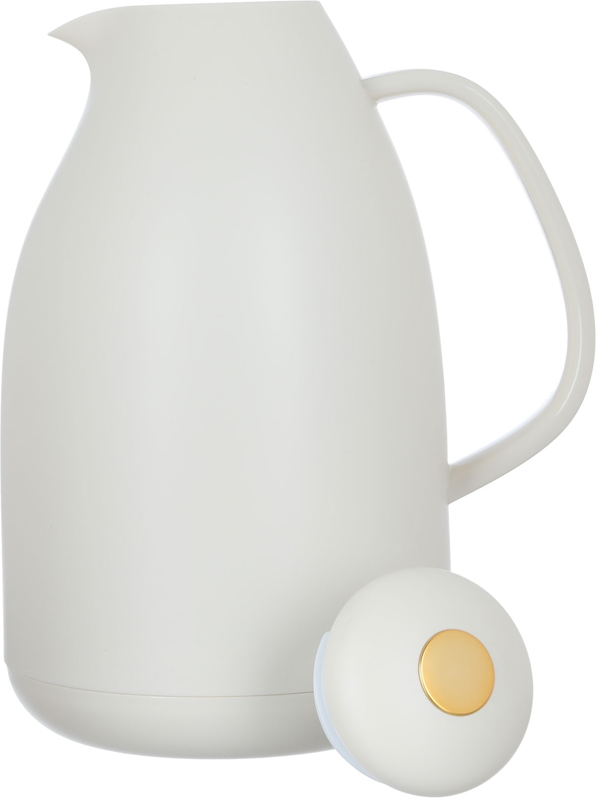 Al Saif Gallery thermos, 2 liters, thermal glass inner container, plastic outer shell - white product image 3