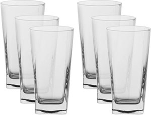 Pasabahce Glass Water Cups, 6 Pieces, 305 ml - Clear product image
