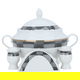 طقم سفرة بورسلان السيف غاليري، 65 قطعة - أبيض product image 4