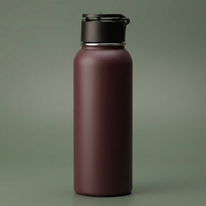 The Bear Stainless Steel Insulated Mug, 1.2 Liters - Burgundy product image