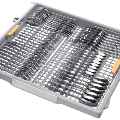 غسالة صحون سامسونج، 14 مكان، 9 برامج، DW60BG850FSLYL - فضي product image 9