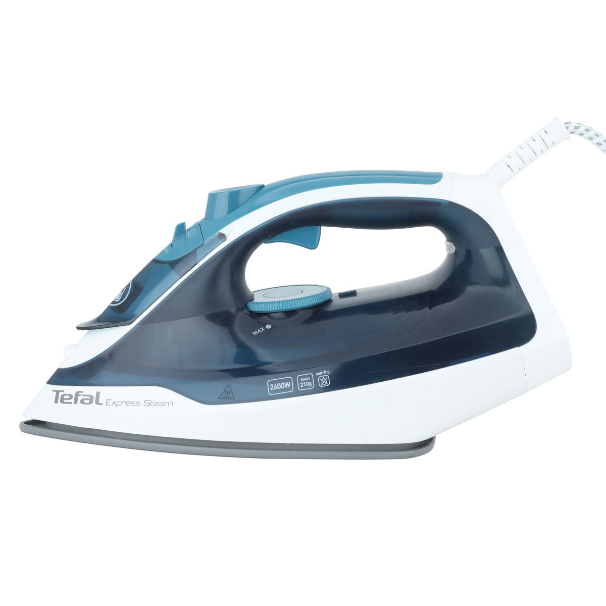 Tefal Ceramic Steam Iron, 2380-2830 Watt, 300 Ml - Blue product image