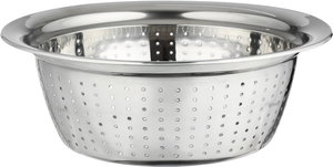 Al Saif Gallery Stainless Steel Rice Strainer, 26cm, Round, Deep - Silver product image 2