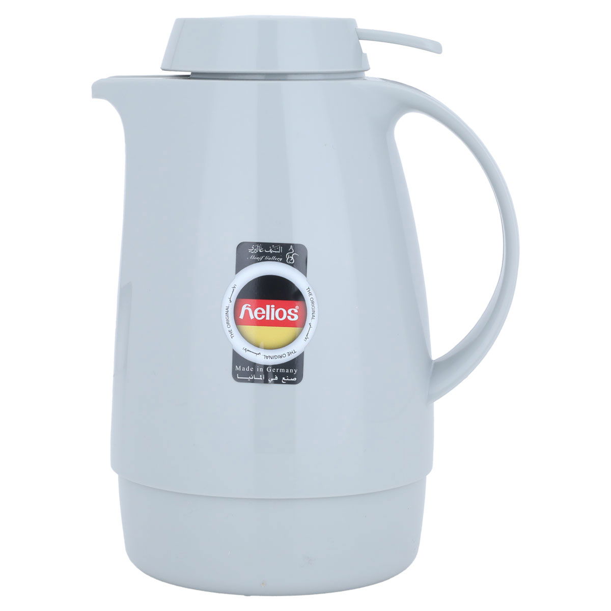 Helios thermos, 0.6 liters, thermal glass inner container, plastic outer shell - dark gray product image