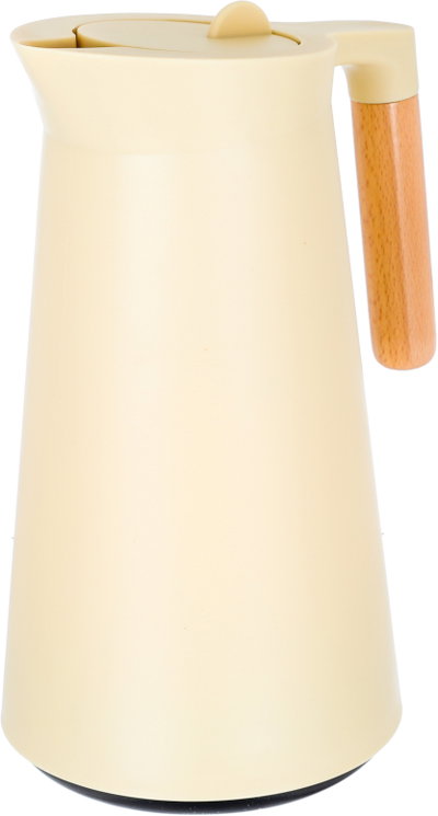 ترمس ليندا تايملس، 1 لتر، حافظة داخلية زجاج حراري - بيج product image 5