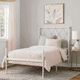 سرير حديد مفرد، 100×90×190 سم - ابيض product image 1