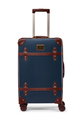 Limra LMA-7058 Artificial Leather Luggage Set, 4 Sizes, 4 Wheels, 360 Degree Rotating - Blue Brown product image 5