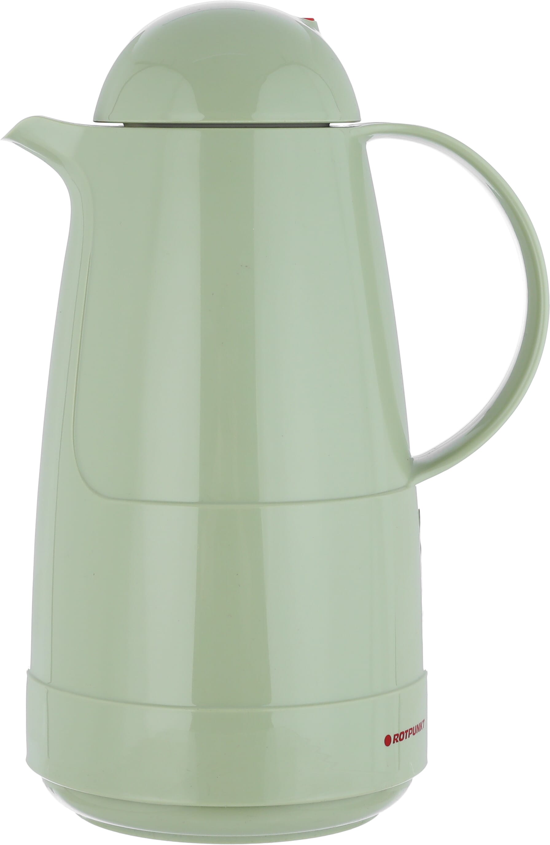 Rotpont thermos, 1 liter, glass inner container, plastic outer shell - green product image