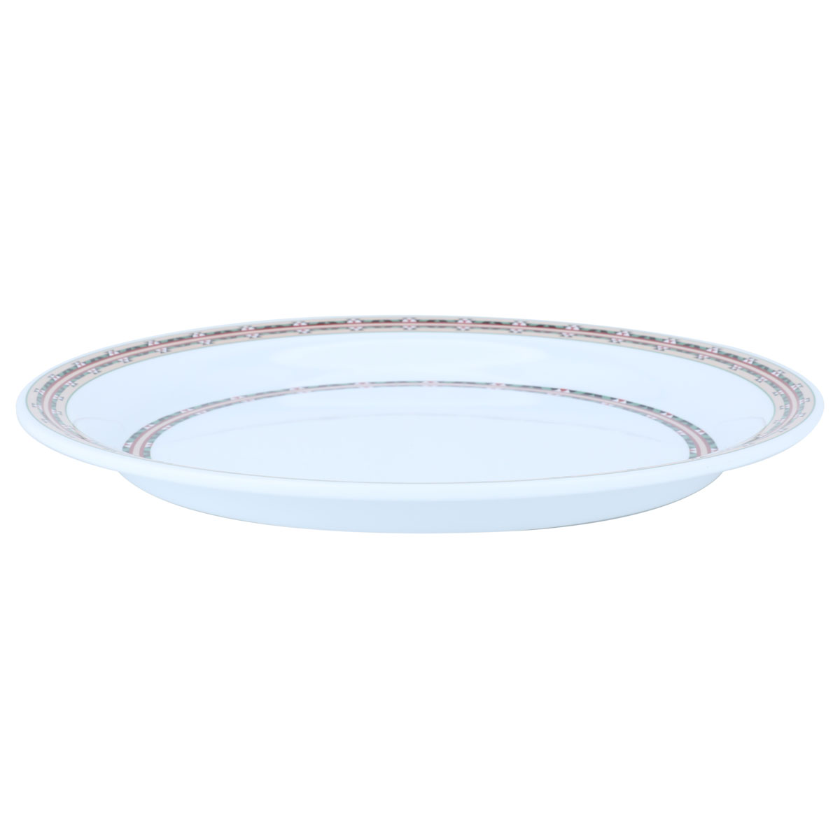 Al Saif Gallery melamine serving plate, 35 x 35 cm - multi color product image 2