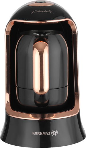 صانعة قهوة تركي كوركماز 400 واط 4 اكواب، ، ايقاف تلقائي، A860-09 - اسود نحاسي product image