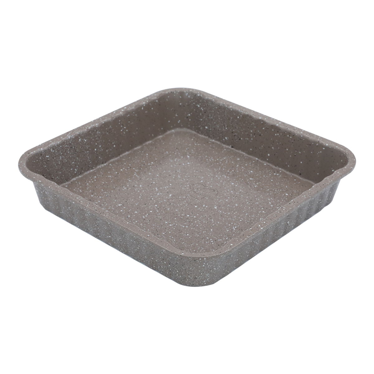 Al Saif Gallery granite tray, 4.5 x 24 x 24 cm, square - light brown product image