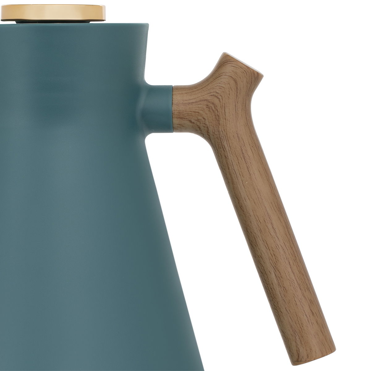 Everest Amada Thermos, 1 Liter, Wooden Handle - Blue product image 2