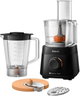 محضر طعام فيليبس، 750 واط، 1.5 لتر، سرعتين، 4 ملحقات، HR7301/90 - اسود product image 1
