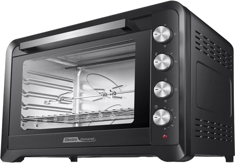 فرن كهربائي الكترو جنرال، 2800 واط، 100 لتر، مؤقت، SVN-100RML - اسود product image