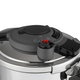 قدر ضغط ستانلس ستيل كوركماز، 7 لتر - فضي اسود product image 4