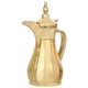 SulaimanAl Saif Gallery Thermos Dallah, 1 liter, stainless steel inner container, stainless steel outer body - gold product image 2