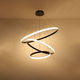 ثريا مودرن أستيل السيف غاليري، 40×60×80 سم، 90 واط - أسود product image 4