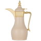 Al Saif Gallery Tamim Dallah Steel, 0.6 liter - Gold brown product image 2