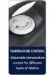 كاوية بخار كيون، 1600 واط، 380 مل، KGC/1003 - ابيض اسود product image 4