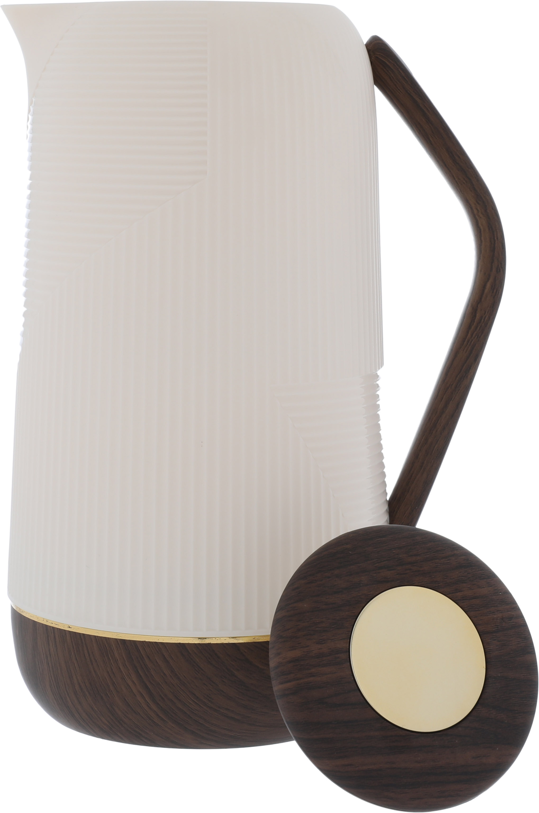Glory Rawaa thermos, 1 liter, thermal glass inner container, plastic outer shell - beige product image 3