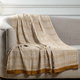 بطانية خفيفة قطن بامبو، 200x150 سم - بيج product image 2