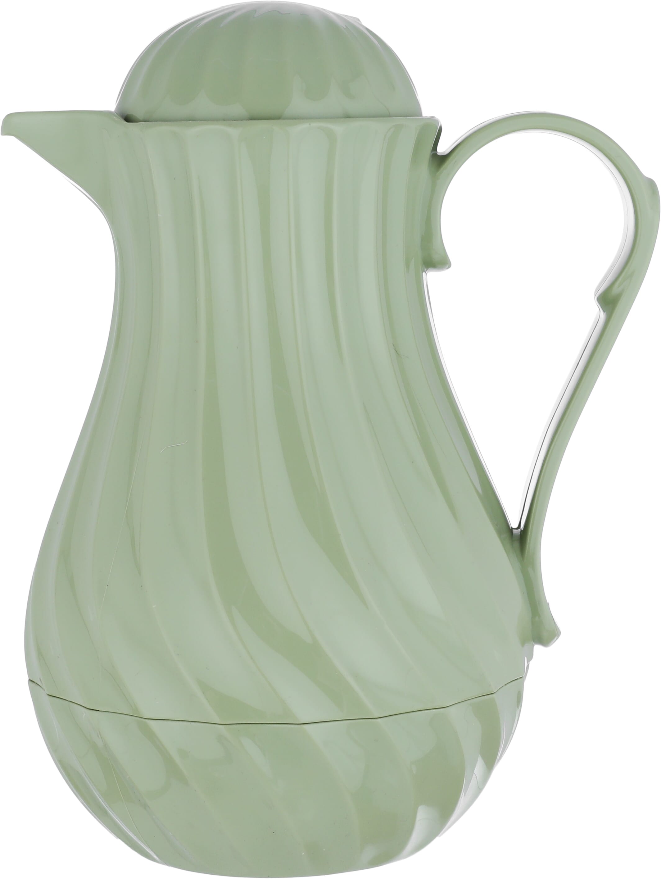 Rotpont thermos, 1 liter, glass inner container, plastic outer shell - light green product image