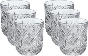 طقم كاسات زجاج السيف غاليري، 6 قطع، مقاس صغير - شفاف product image