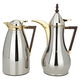 Al Saif Gallery Maha Steel thermos Set, 2 Pieces, 1 Liter - Silver product image 1
