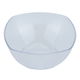 صحن تقديم بلاستيك السيف غاليري، 12.5x12.5x6 سم، 400 مل - شفاف product image 2
