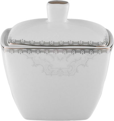 طقم سفرة فلورا بورسلان السيف غاليري، 166 قطعة - أبيض product image 8