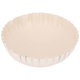 وعاء تقديم حديد مطلي السيف غاليري، 23×23×9 سم، عميق، دائري - بيج فاتح product image 2