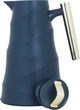 Bamboo Glory Thermos, 1 liter, glass inner container, plastic outer shell - dark blue product image 3