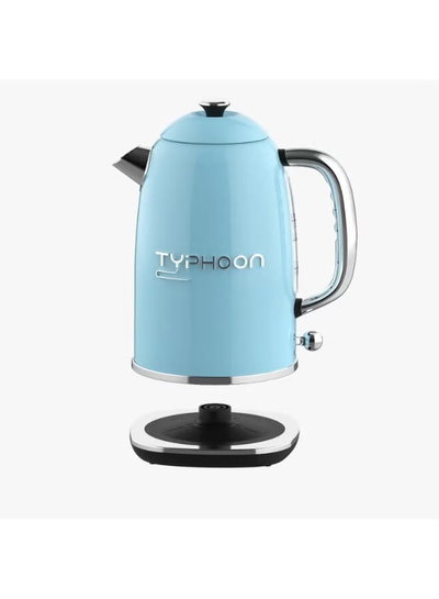 غلاية كهربائية تايفون، 2200 واط، 1.8 لتر، يد فضي، TY-01-002 BL - ازرق product image 5