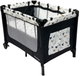 سرير اطفال فان مومنت، 100×70 سم، قابل الطي - اسود product image 1