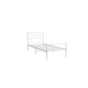 سرير حديد مفرد، 100×90×190 سم - ابيض product image 2