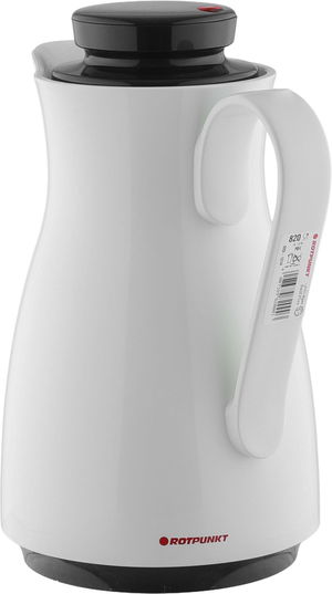 ترمس روتبونت، 1 لتر، الخامة الداخلية زجاج حراري - ابيض اسود product image 2