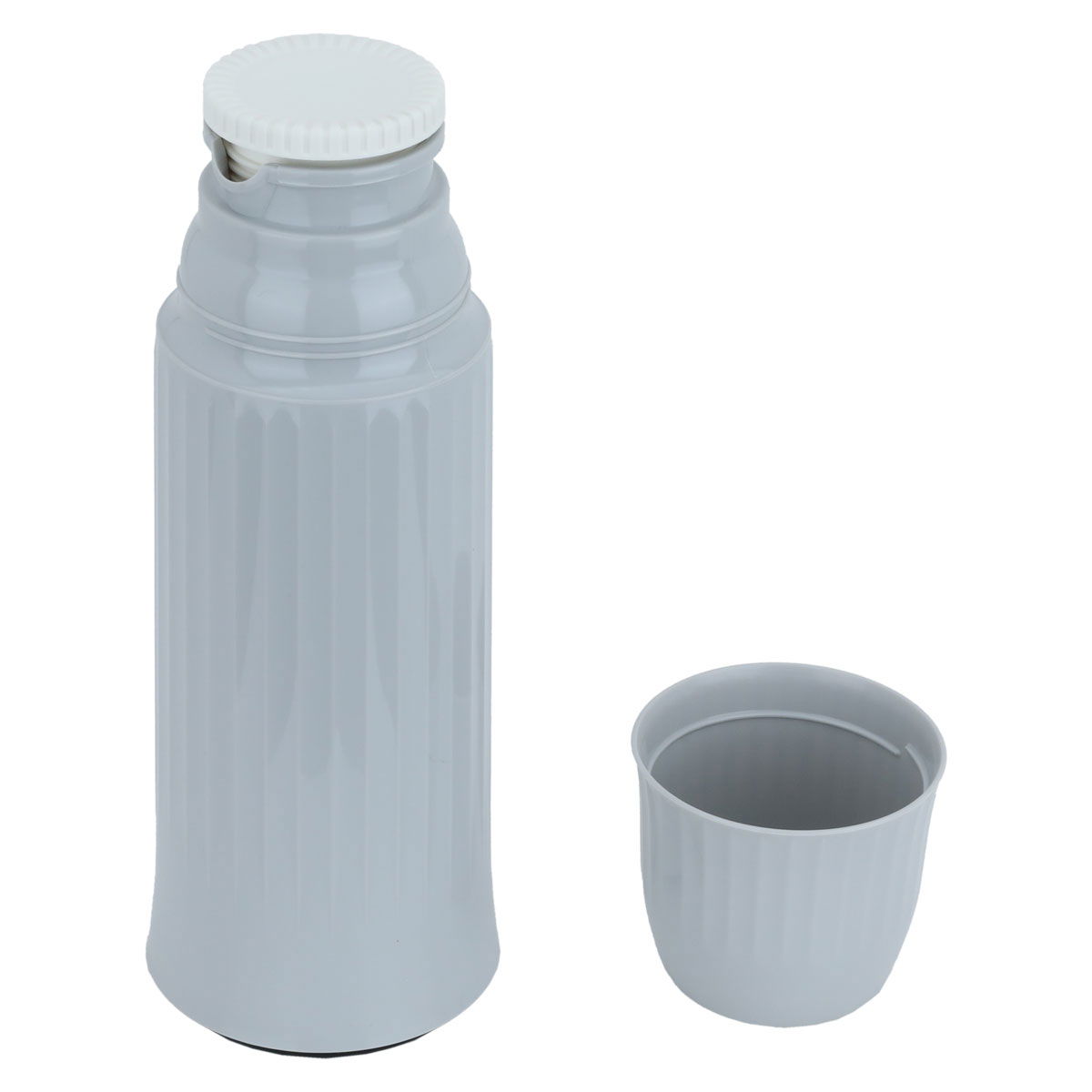 Helios thermos, 500 ml, glass inner container, plastic outer shell - gray product image 2