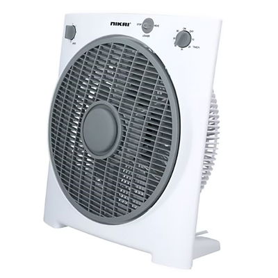 مروحة نيكاي، 5 شفرات، 3 سرعات، 12 بوصة - أبيض product image 1