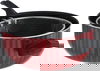 Saif Plus Teflon Frying Pan with Strainer, 22 cm, Glass Lid - Red product image 3