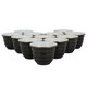 طقم فناجين قهوة عربي سيراميك السيف غاليري، 12 قطعة - اسود ذهبي product image 1