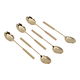 Al Saif Gallery Steel Tea Spoons, 6 Pieces - Gold product image 1