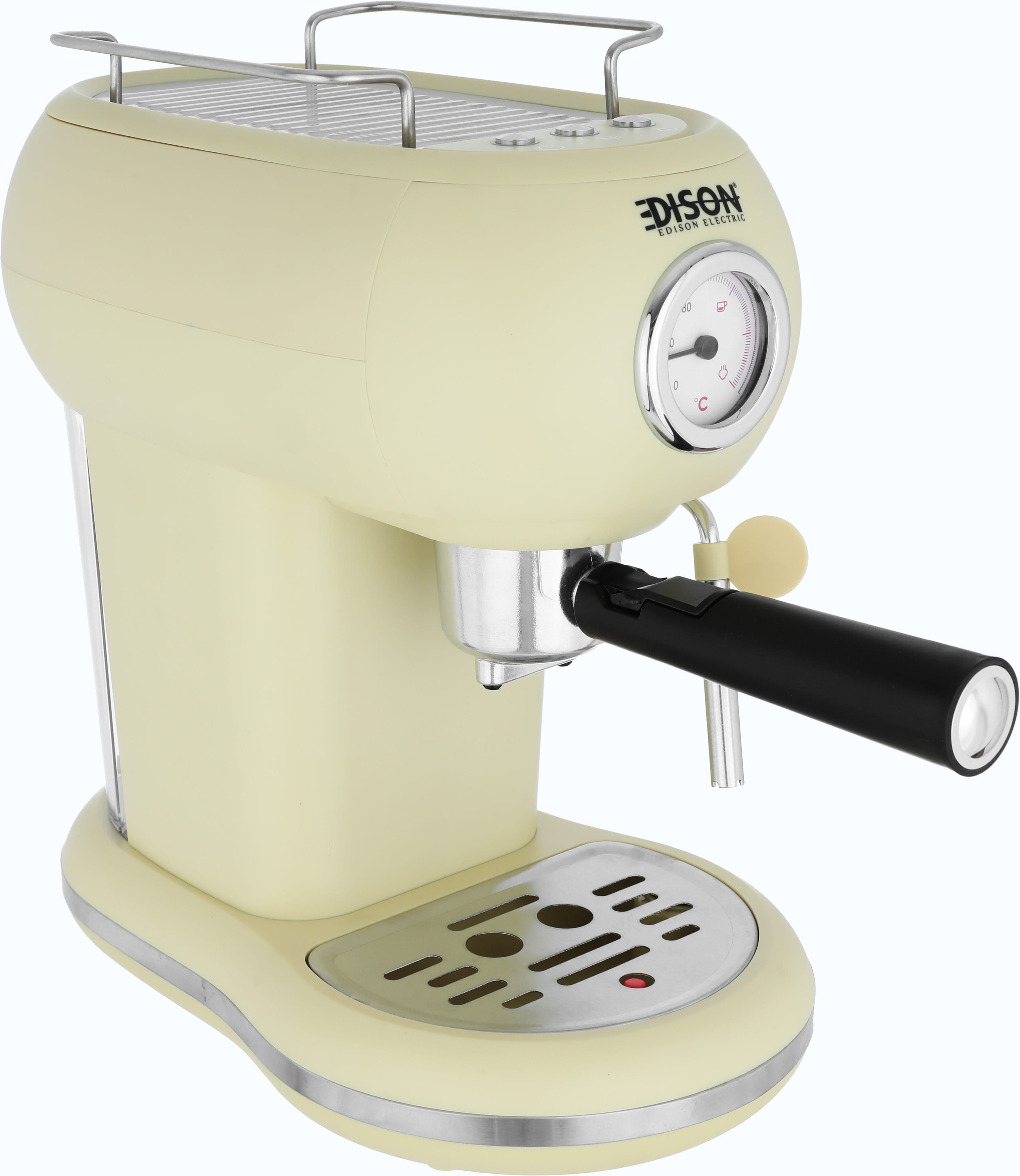 ماكينة اسبريسو إديسون، 1.2 لتر، 1100 واط - بيج فاتح product image 4
