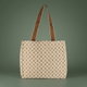 شنطة ترامس قماش السيف غاليري، 37x14x31 سم - كريمي بني product image 1