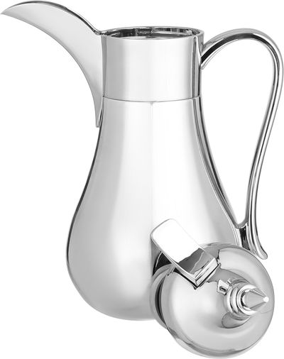 دلة قهوة ستانلس ستيل ريجال، 1 لتر، حافظة داخلية أستيل، ضغاط - فضي لامع product image 4