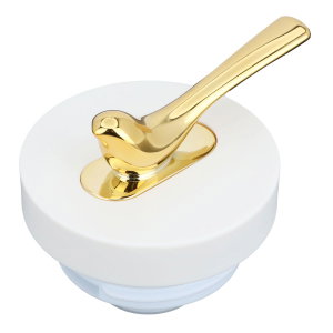 Al Saif Gallery plastic thermos cover, compatible with Royal 6 - white product image 2
