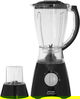 Home Master Electric Blender, 350 Watt, 1.5 Liter, 2 Speeds, 4 Blades, Grinder, HM-446 - Black product image 1