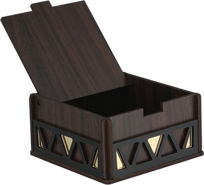 طقم مبخرة سلماني السيف غاليري، 31x14x10 سم - بني داكن اسود product image 5