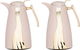 Al Saif Gallery Karma Glass Thermos Set, 1 liter, marble handle, glass inner case, plastic outer shell - Kashmir product image 1