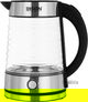 غلاية كهربائية زجاج إديسون، 1.7 لتر، 2200 واط - أسود product image 1